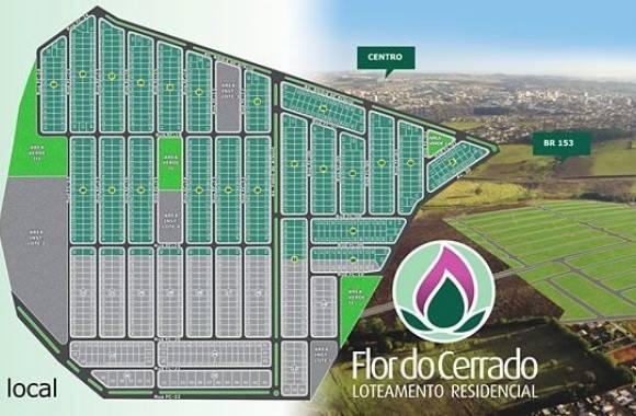Lotes a prestação no Flor do Cerrado em Anápolis-GO com Entrada Facilitada em ate 12X