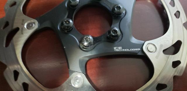 Disco Freios Shimano XT - RT86 - ICE Tech -6 Furos -160mm - Foto 3