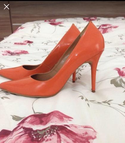 scarpin salmão