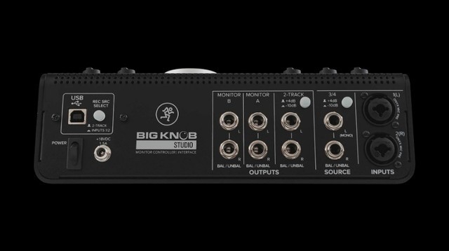 Interface de audio Controlador Big Knob Studio Us Mackie 