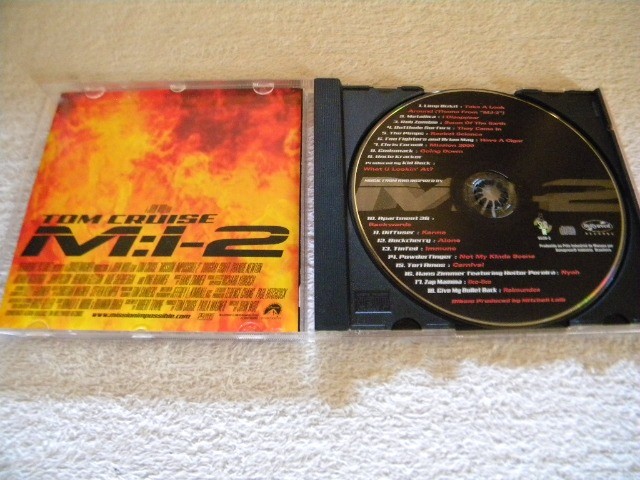 Cd Missão Impossível 2 Trilha Sonora Original. - Foto 3