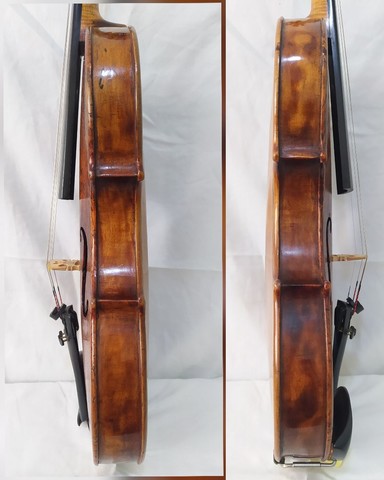 VIOLINO FRANCÊS DE AUTOR SÉCULO  XIX - Foto 2