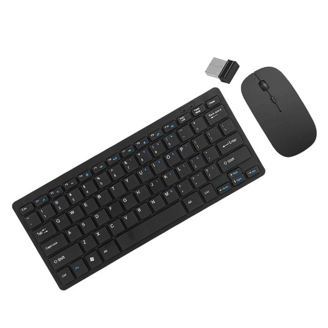 Kit Mini Teclado Fio Ultrafino AJ026 - Foto 2