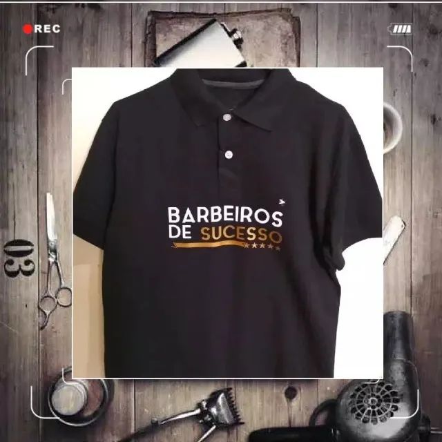 Camisetas barbearias  - Foto 4