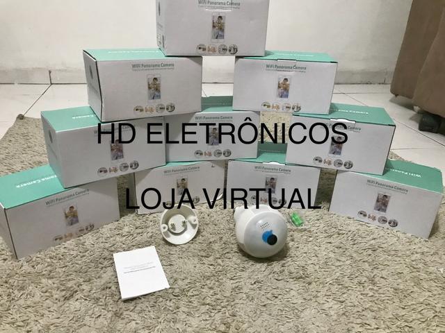 Lâmpada led spiã câmera com Wi-Fi