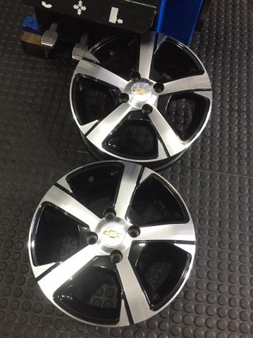 Rodas aro 14 Novo Ônix - Foto 2
