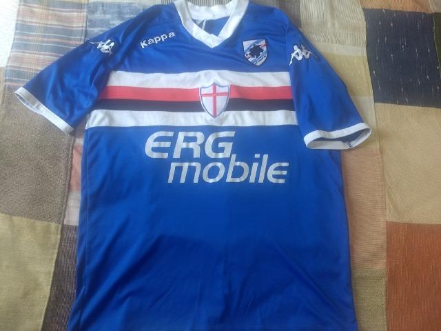 Camisa de futebol Sampdoria kappa - Foto 2