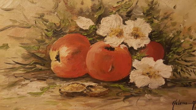 Quadro flores e frutas - Foto 2