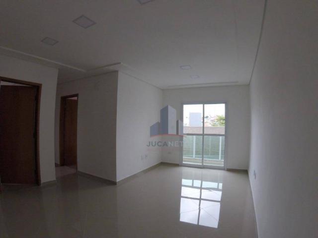 Apartamento com 2 dormitórios para alugar, 68 m² por r$ 1.125/mês - parque são vicente - m - Foto 3