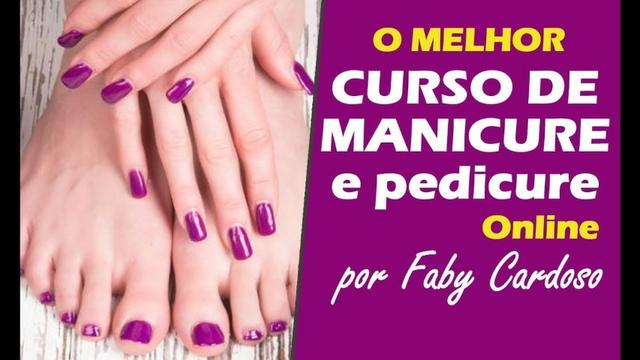Aulas 100% Online de Manicure e Pedicure (Iniciante) Faby Cardoso