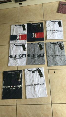 Camisas de brusque sc fio 30.1 nao encolhe e nao mancha camisetas de 1°linha