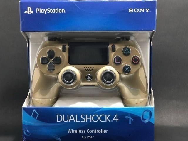 Controle PS4 Dourado original