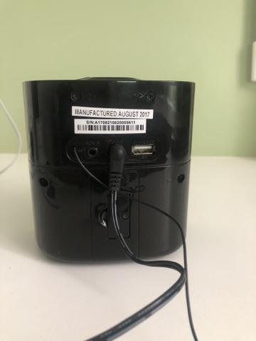 Rádio relógio com bluetooth e USB para carregar celular - Foto 3