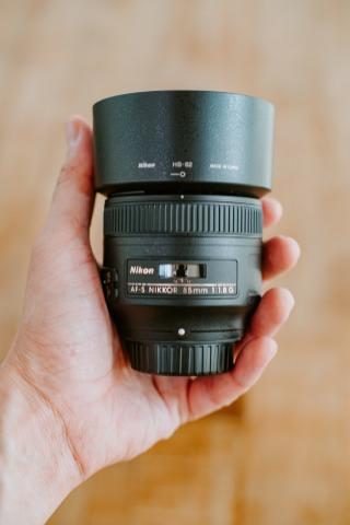 Lente Nikon 85mm f1.8 G - praticamente nova - Foto 2