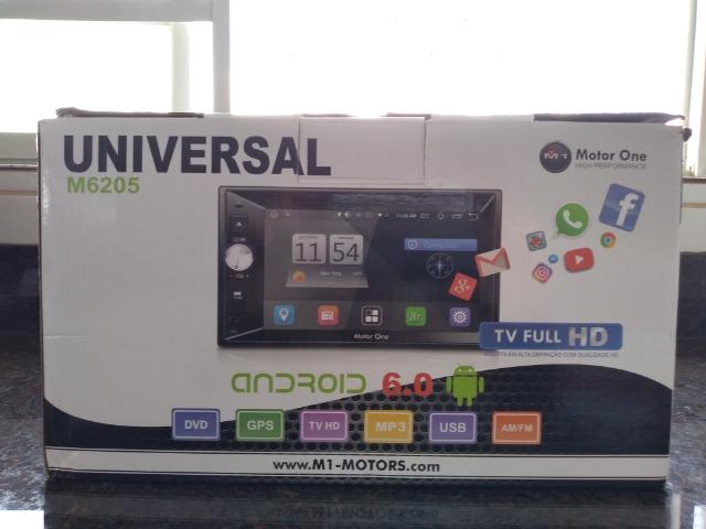 Central Multimidia M1 M-6205 (motor one) 2din, gps,tv Full Hd,android 6.0