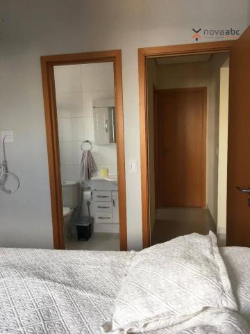Apartamento com 2 dormitórios para alugar, 63 m² por R$ 2.100/mês - Campestre - Santo Andr - Foto 13