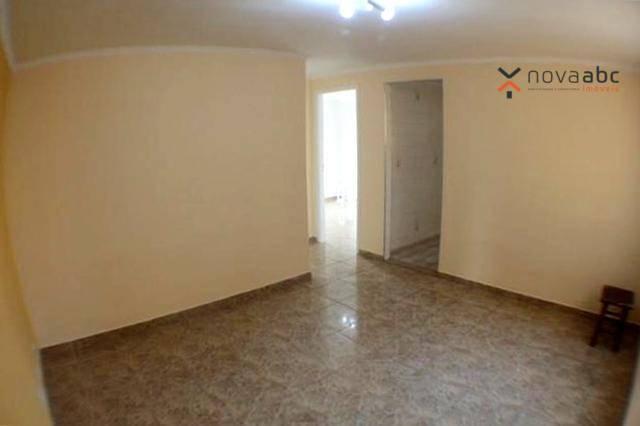 Apartamento com 2 dormitórios para alugar, 50 m² por R$ 1.020/mês - Vila Camilópolis - San - Foto 5