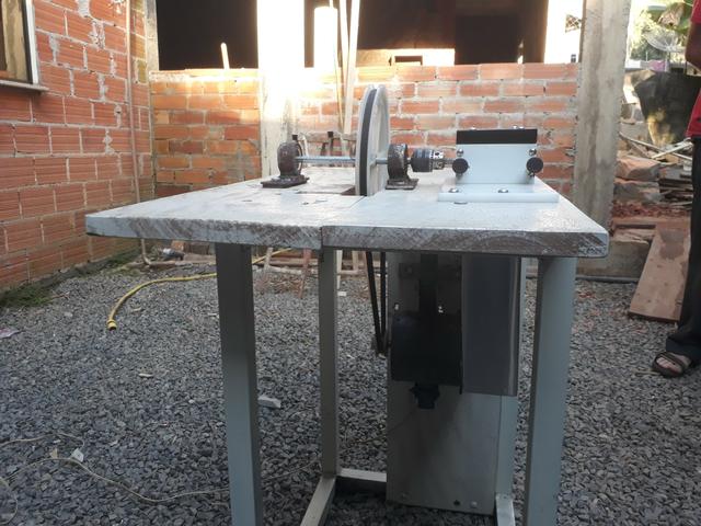 Moinho de rolos motorizado com mesa - Foto 2