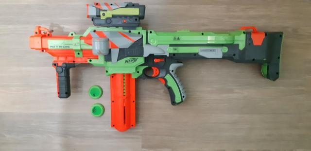 Nerf Nitron Usada (funciona) - Foto 5