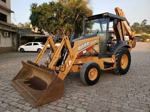 Retro Escavadeira Case 580 N 4x2 Ano 2013 C/ 3.893 Hs