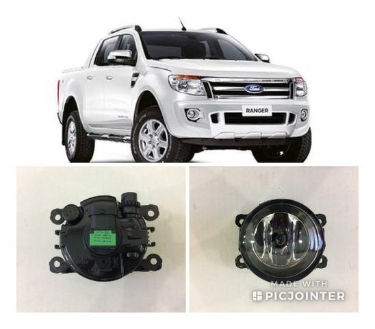 Par Faróis de Milha Neblina Ford Ranger Fusion Focus 2012 à 2015 Lentes de Vidro - Foto 3