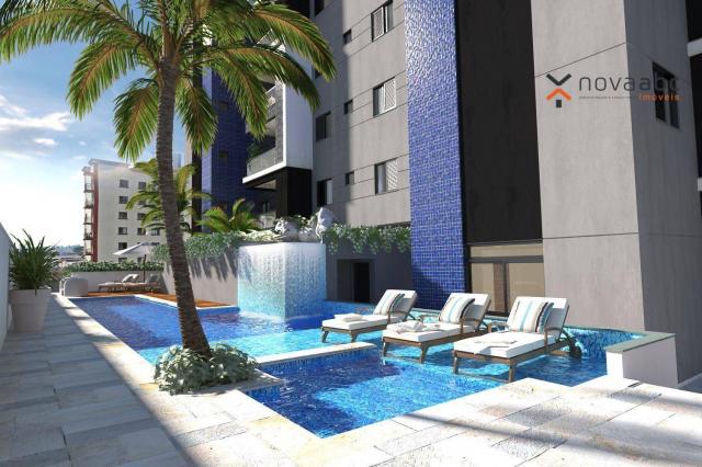 Apartamento com 2 dormitórios e varanda gourmet para alugar, 70 m² em condomínio completo - Foto 13