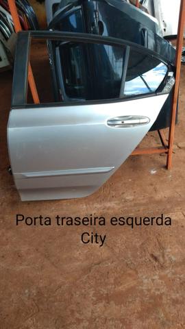 Porta traseira esquerda Honda city