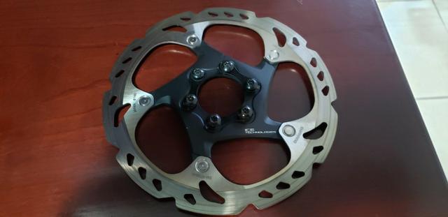 Disco Freios Shimano XT - RT86 - ICE Tech -6 Furos -160mm - Foto 2