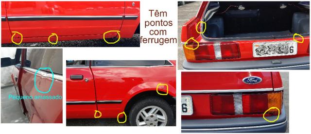 Escort Ghia 1989 com ítens de XR3 - Foto 12