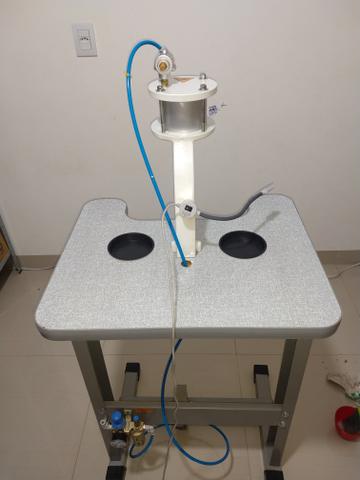 Máquina de prega botão Pneumática Metalnorte - Foto 4