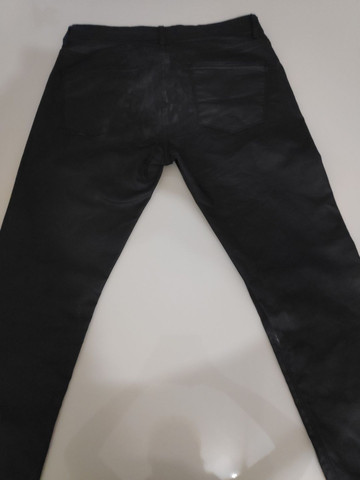 calça resinada masculina riachuelo