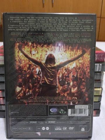 Sebastian Bach DVD Forever Wild - Novo - Lacrado (Skid Row) Guns N' Roses - Foto 2