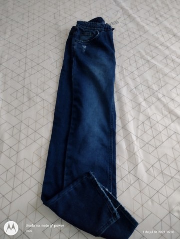 Calça jeans Juvenil nova Calvin Klein Tam 12 ( veste 12/14)