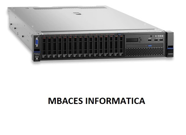 Servidor de rack x3650 x3550 x3530 m5 monto config q precisar a partir 