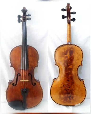 VIOLINO FRANCÊS DE AUTOR SÉCULO  XIX