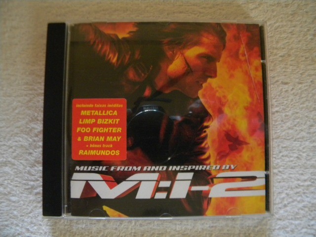 Cd Missão Impossível 2 Trilha Sonora Original.
