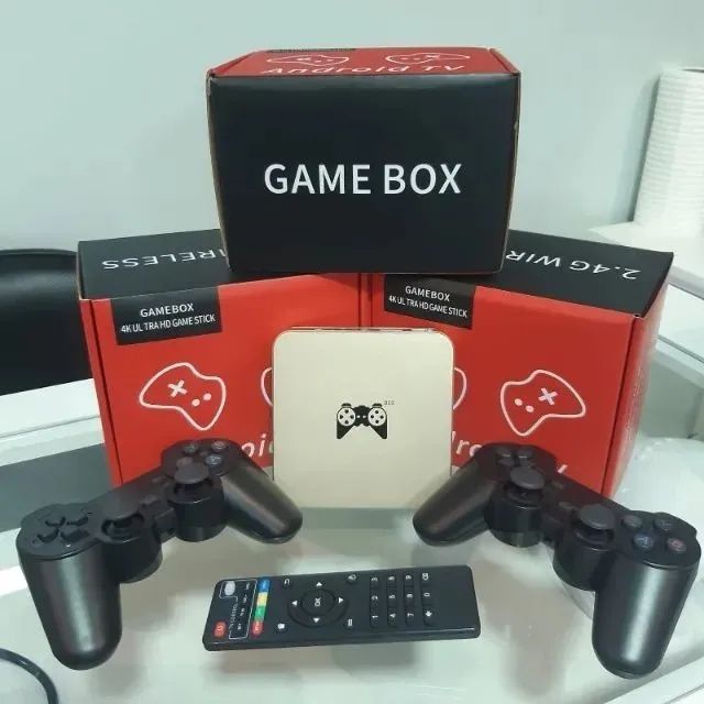 Vídeo Game Retro Box Multijogos + 1 Controle sem fio + 12.000 Jogos Top -  64Gb em Promoção na Americanas