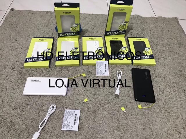 Vai viajar não fique sem carga no seu celular bateria Portatil lacrada original - Foto 2