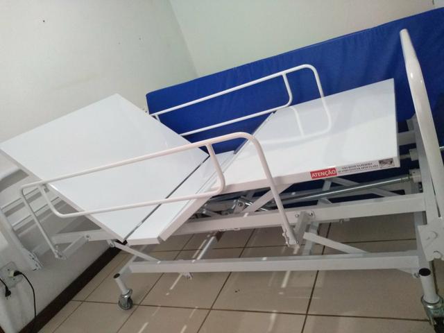 Cama hospitalar manua - Foto 3