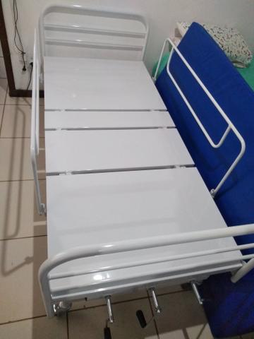 Cama hospitalar manua - Foto 4