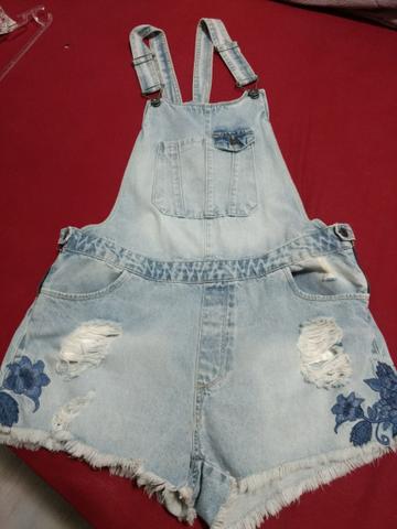 Jardineira Jeans - Foto 2