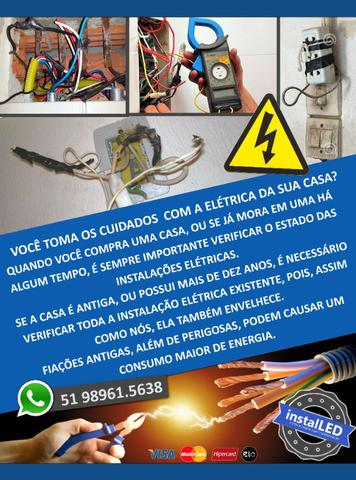 Eletricista Predial, Comercial, melhor atendimento - Foto 4
