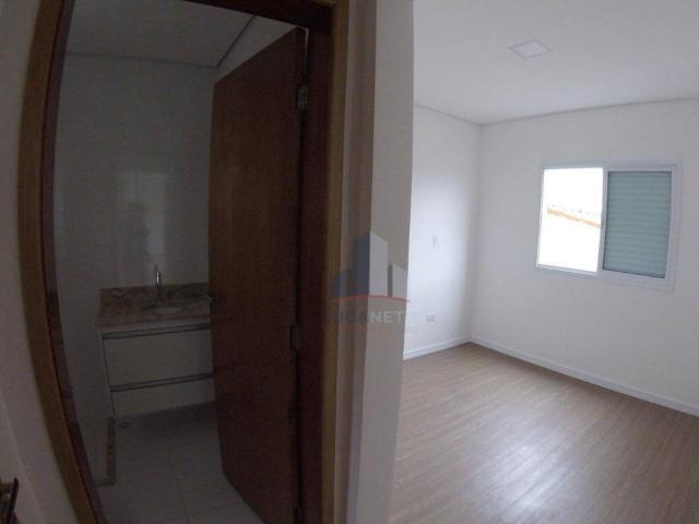 Apartamento com 2 dormitórios para alugar, 68 m² por r$ 1.125/mês - parque são vicente - m - Foto 18