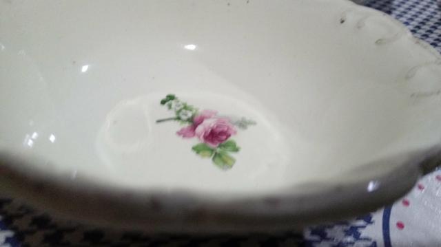 Peças raras porcelana sobremesa - Foto 3