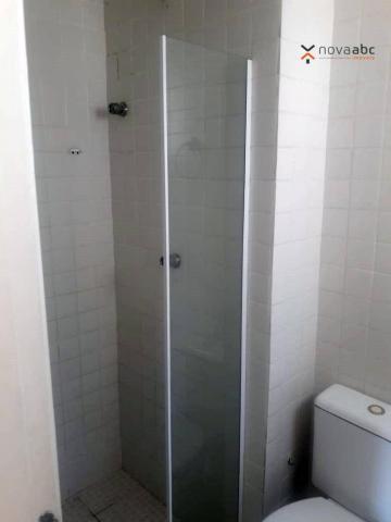 Apartamento com 2 dormitórios para alugar, 56 m² por R$ 1.200/mês - Utinga - Santo André/S - Foto 14