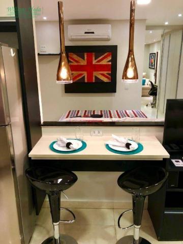 Studio com 1 dormitório para alugar, 36 m² por r$ 1.950/mês - vila augusta - guarulhos/sp - Foto 3