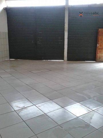 Salão para alugar, 94 m² por R$ 2.000/mês - Vila Guarani - Santo André/SP - Foto 2