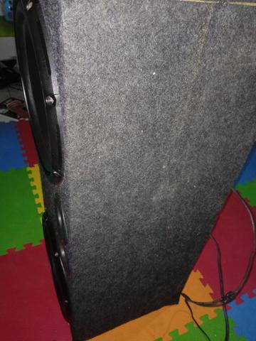Vendo Sub Pioneer cara preta funcionando perfeitamente nunca recondicionado com box,250 $ - Foto 2