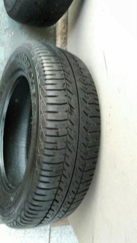 Pneu Aro 14 Semi Novo Goodyear Barato Só 100 Reais Oportunidade unica Z.Sul Sto Amaro - Foto 3