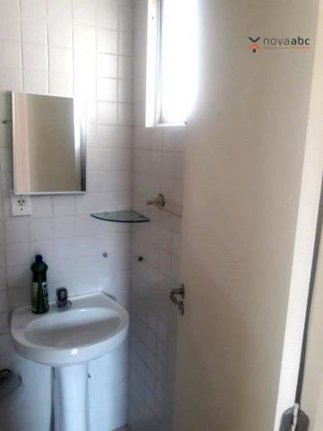 Apartamento com 2 dormitórios para alugar, 56 m² por R$ 1.200/mês - Utinga - Santo André/S - Foto 13